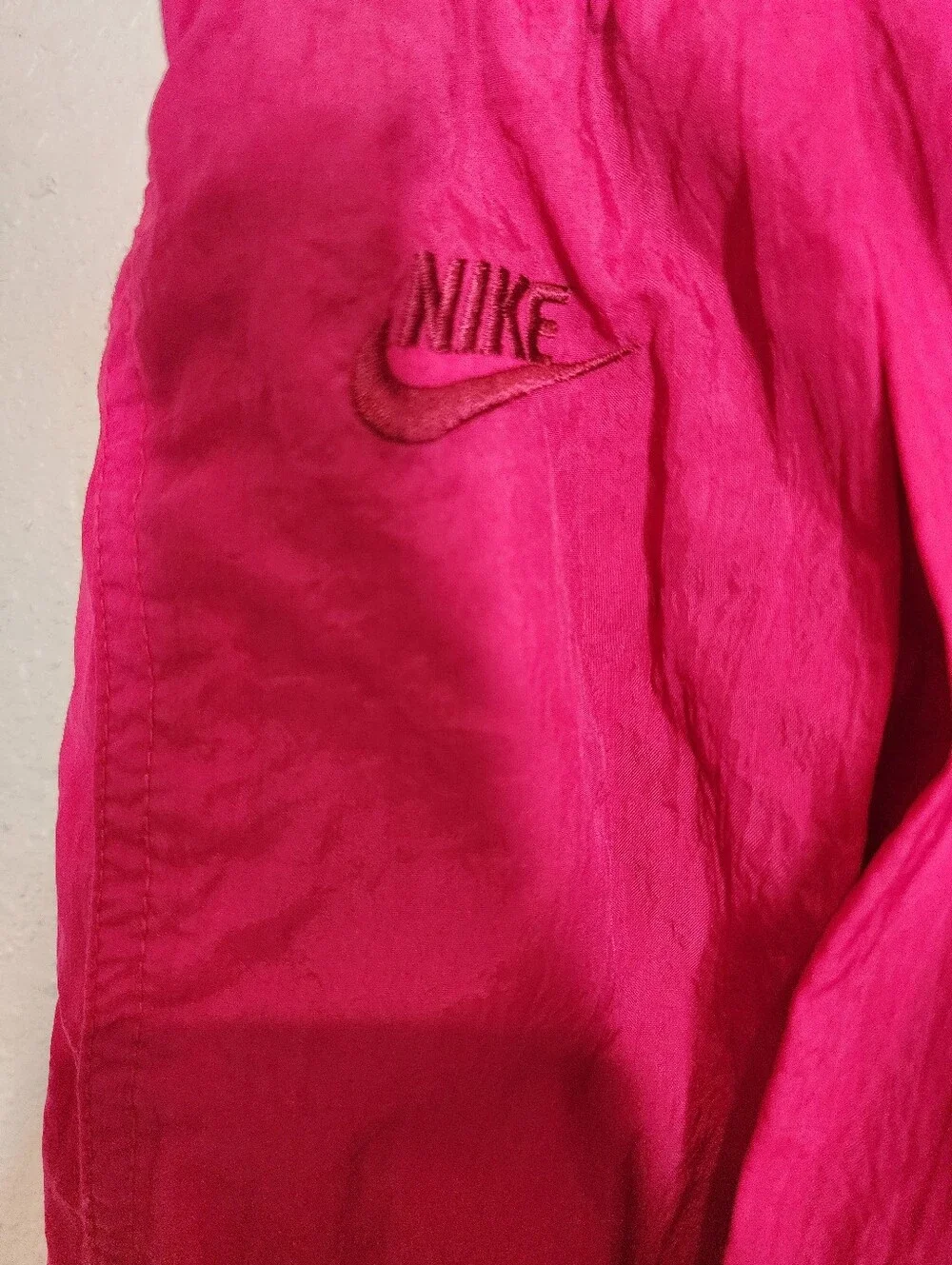 Nike Jordan 90s Vintage OG Set Nylon Track Pants Jacket Red Black White Size L